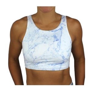 Kiava White Stone Energy Bra